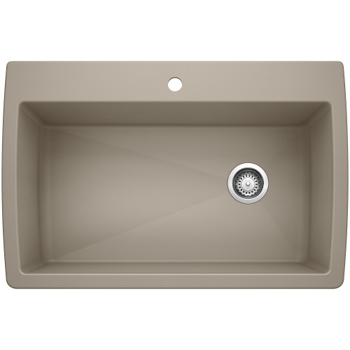 KA-441287 Diamond Super Single Dual Mount Sink Kit in Truffle