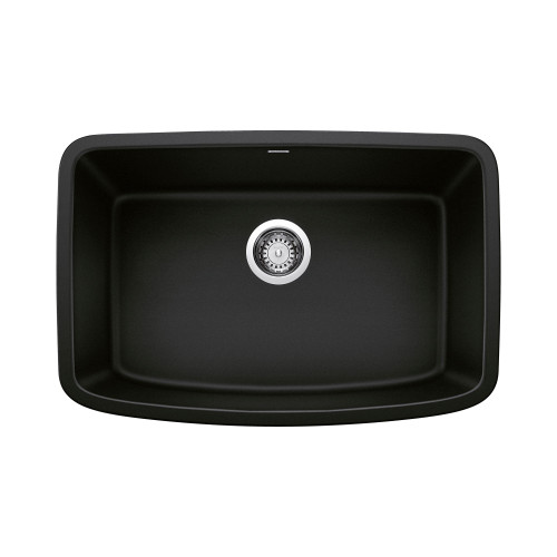 KA-442941 Valea 27" Single Bowl Sink Kit in Coal Black