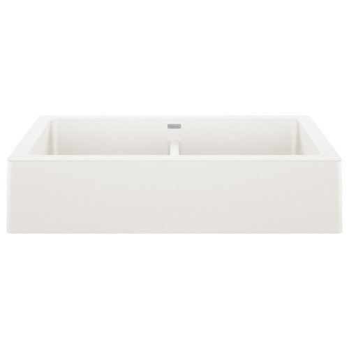 KA-526550 Vintera 33" Equal Double Apron Sink Kit in White
