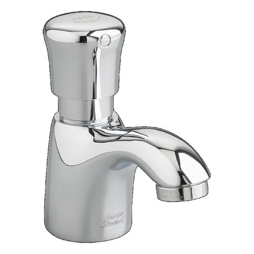 0.5 GPM Metering Faucet with Mechanical Mixing Valve in Chrome 0.5 GPM Metering Faucet with Mechanical Mixing Valve in Chrome