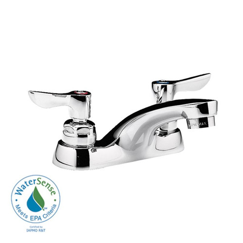 Commercial Centerset 1.5 GPM Faucet with Lever Handles in Chrome Commercial Centerset 1.5 GPM Faucet with Lever Handles in Chrome