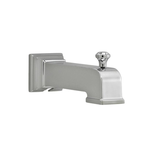 Slip-On Diverter Tub Spout in Chrome