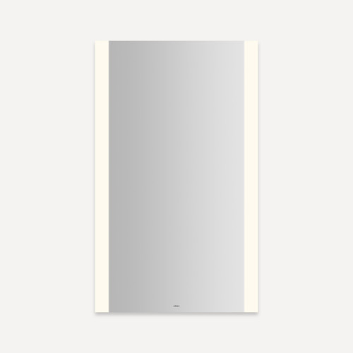 YM2440RSFPD3 Vitality 24-in x 40-in x 1-3/4-in Rectangle Lighted Mirror, Warm White YM2440RSFPD3 Vitality 24-in x 40-in x 1-3/4-in Rectangle Lighted Mirror, Warm White