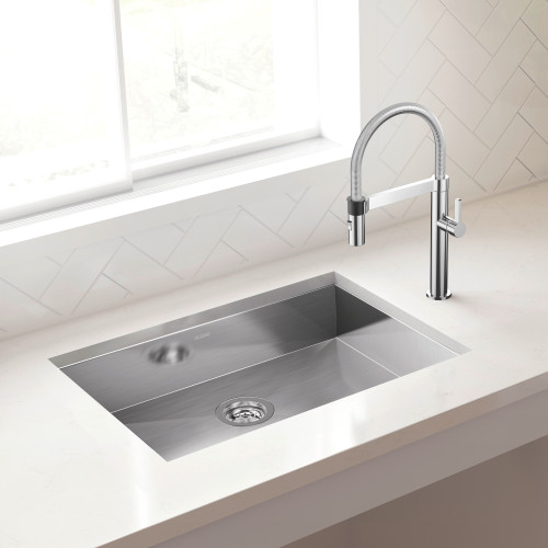 443047 Quatrus R0 Single Bowl ADA Kitchen Sink