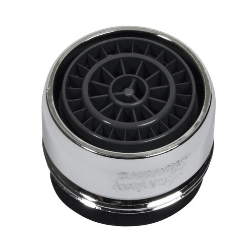 Pressure Compensating Non-Aerated 1.5 GPM Laminar Flow Outlet with 15/16-in Male Threads in Chrome Pressure Compensating Non-Aerated 1.5 GPM Laminar Flow Outlet with 15/16-in Male Threads in Chrome