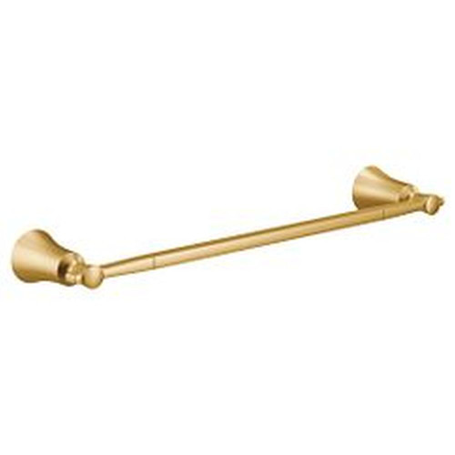 Flara YB0318BG Brushed Gold 18-in Towel Bar