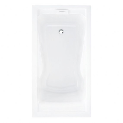 60-in x 32-in Deep Soak Acrylic Bathing Pool with Integral Apron and Left Hand Outlet 60-in x 32-in Deep Soak Acrylic Bathing Pool with Integral Apron and Left Hand Outlet