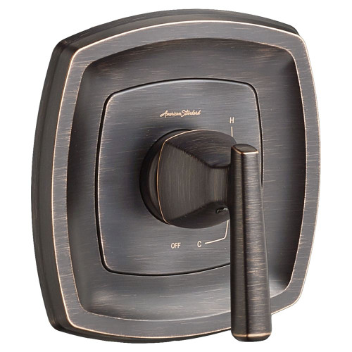 TU018500.278 Edgemere Valve Only Trim with Double Ceramic Pressure Balance Cartridge with Lever Handle, Legacy Bronze 