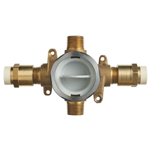 RU109 Roughs/Valves Shower Rough-In Valve with CPVC Inlets/Universal Outlets 
