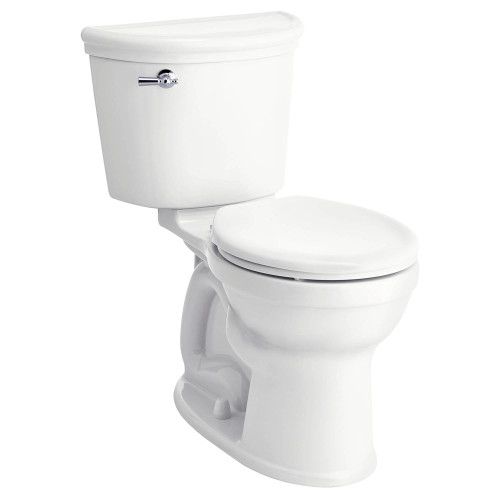 Retrospect Right Height Round Front 1.28 Gpf 2-Piece Toilet, in White Retrospect Right Height Round Front 1.28 Gpf 2-Piece Toilet, in White