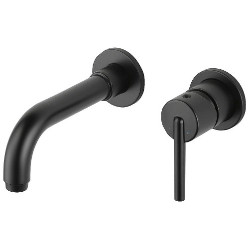 T3559LF-BLWL Trinsic Single Handle Wall Mount Lavatory Faucet Trim in Matte Black Finish, 1.2gpm Flow Rate