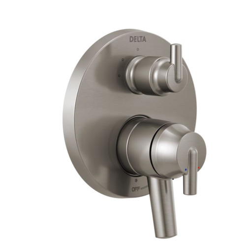 T27859-SS Trinsic Valve Trim with 3-Setting Integrated Diverter in Stainless