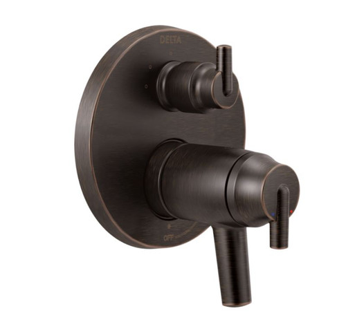 T27T859-RB Trinsic Series Valve Trim with 3-Setting Integrated Diverter in Venetian Bronze