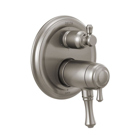 T27T997-SS Cassidy Valve Trim with 6-Setting Integrated Diverter in Stainless