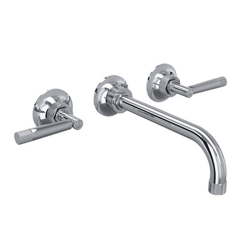 MB2037LMAPCTO Graceline Wall Mount Tub Filler with Metal Lever Handle, Polished Chrome