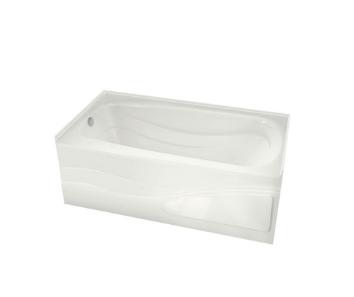 MAAX 102202-000-001-001 Tenderness 60-in x 36-in Acrylic Alcove Left-Hand Drain Bathtub, White MAAX 102202-000-001-001 Tenderness 60-in x 36-in Acrylic Alcove Left-Hand Drain Bathtub, White