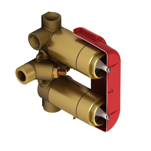R46 3/4-in Thermostatic and Pressure Balance Rough-in Valve Multi-Function System