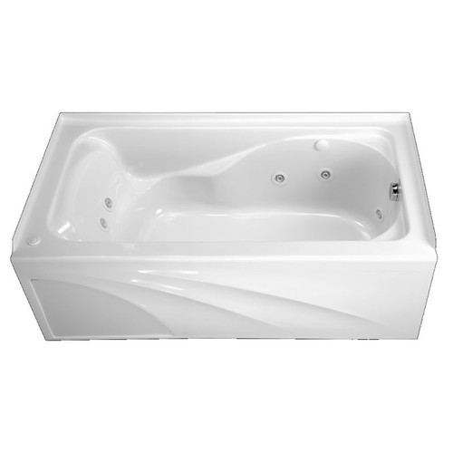 60-in x 32-in Acrylic Bathing Pool with Integral Apron and Left Hand Outlet 60-in x 32-in Acrylic Bathing Pool with Integral Apron and Left Hand Outlet
