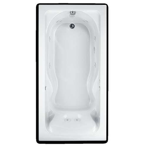 American Standard 2770.018W.020 Cadet Acrylic 60-In X 32-In Drop-In Deep Soak Whirpool Bathtub American Standard 2770.018W.020 Cadet Acrylic 60-In X 32-In Drop-In Deep Soak Whirpool Bathtub