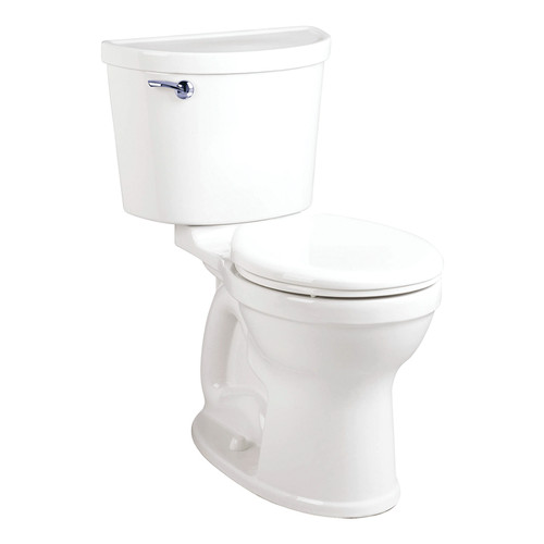 American Standard 211BA004.020 Right Height Round Front 1.6 Gpf 2-Piece Toilet, in White American Standard 211BA004.020 Right Height Round Front 1.6 Gpf 2-Piece Toilet, in White