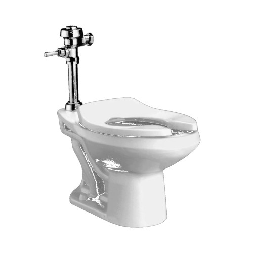 2234001.020 Elongated Toilet Bowl Only, in White 2234001.020 Elongated Toilet Bowl Only, in White