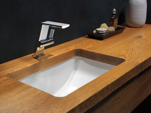 699-PR-DST Pivotal Single Handle Mid-Height Vessel Bathroom Faucet, Lumicoat Chrome