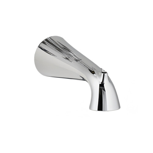 Slip-On Non-Diverter Tub Spout in Polished Chrome