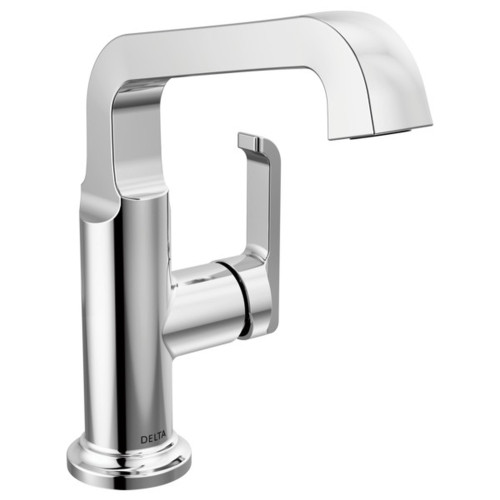 689-PR-DST Tetra Single Handle Mid-Height Vessel Bathroom, Lumicoat Chrome