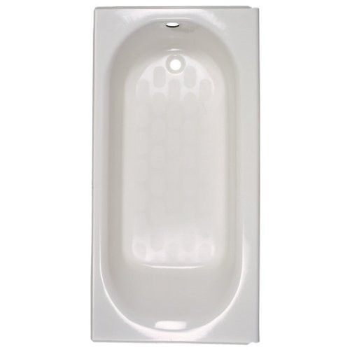 60-in. x 34-in. Integral Apron Bathtub with Left Hand Drain and Tub Cover in White 60-in. x 34-in. Integral Apron Bathtub with Left Hand Drain and Tub Cover in White