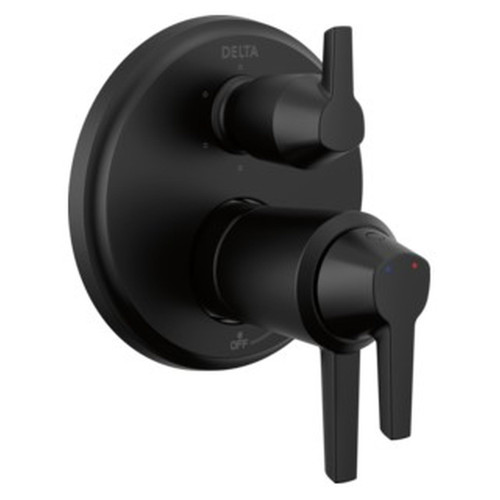 T27T971-BL Galeon 17T S Integrated Diverter Trim-6 Setting, Matte Black