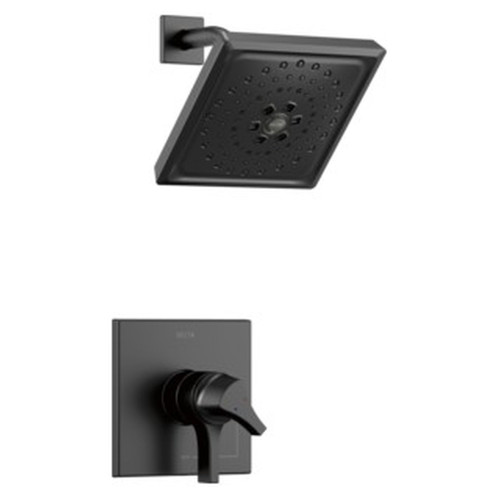 T17274-BL Zura Monitor 17 Series H2Okinetic Shower Trim, Matte Black
