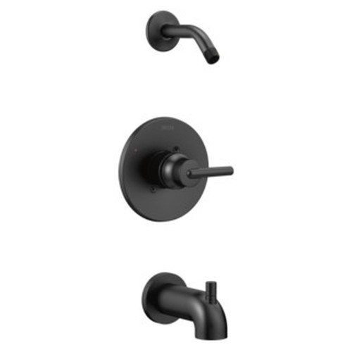 Delta T14459-BLLHD Trinsic Monitor 14 Series Tub & Shower Trim Less Head, Matte Black Delta T14459-BLLHD Trinsic Monitor 14 Series Tub & Shower Trim Less Head, Matte Black