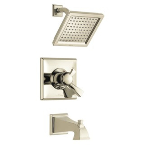 T17451-PN-WE Dryden Monitor 17 Series Tub & Shower Trim, Polished Nickel