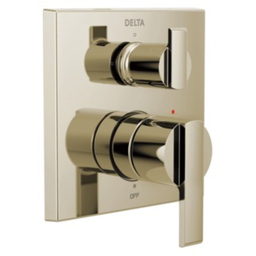 Delta T24867-PN Ara Angular Modern Monitor 14 Series Valve Trim with 3-Setting Integrated Diverter, Polished Nickel Delta T24867-PN Ara Angular Modern Monitor 14 Series Valve Trim with 3-Setting Integrated Diverter, Polished Nickel