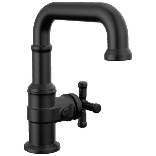 Delta 587SH-BL-DST Broderick 7.13-in x 2.00-in x 7.94-in Single Handle Bathroom Faucet, Matte Black Delta 587SH-BL-DST Broderick 7.13-in x 2.00-in x 7.94-in Single Handle Bathroom Faucet, Matte Black