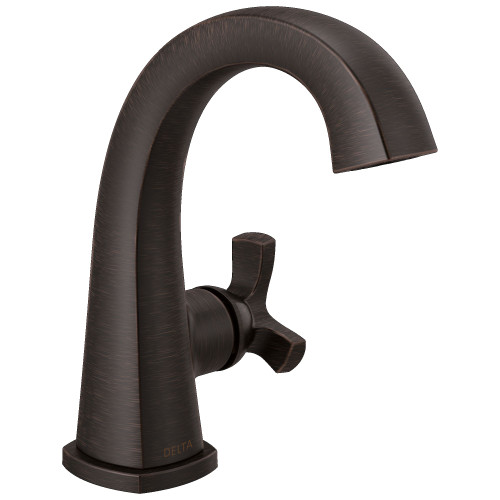 5776-RBMPU-DST Stryke 6.56-in x 6.00-in x 6.88-in Single Handle Bathroom Faucet, Venetian Bronze