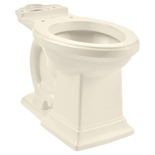 Right Height Elongated Toilet Bowl in Linen