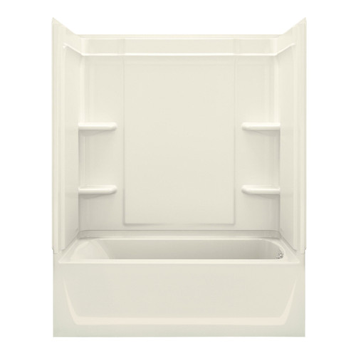 Sterling 71320122-96 Ensemble 33.25-In X 60.25-In X 78.25-In Bathtub And Shower Kit With Right Hand Drain