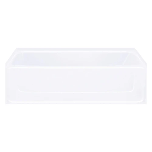 Sterling 61041110-0 All Pro Vikrell 60.25-In Alcove Bathtub With Left Hand Drain