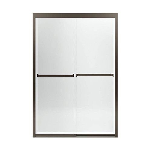 42.62-in to 47.62-in W x 69.68-in H Sliding Shower Door in Deep Bronze with Clear Glass 42.62-in to 47.62-in W x 69.68-in H Sliding Shower Door in Deep Bronze with Clear Glass