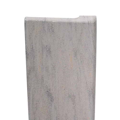 TRIM602-185 Lusso .5-in x 1.87-in x 60-in Surface Edge Trim, Creme Carmel
