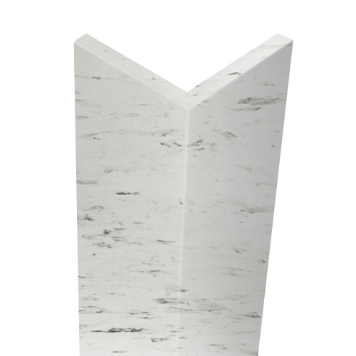 OCT962-47 Saramar 1.87-in x 1.87-in x 96-in Outside Corner Trim, White Venito