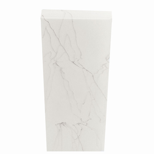 BATN721-181 Lusso .25-in x 2-in x 72-in Batten Molding, Palladio White