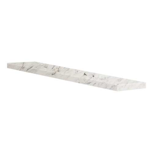 WC696-49 Saramar .5-in x 6-in x 96-in Surface Wall Cap, Sand Creme