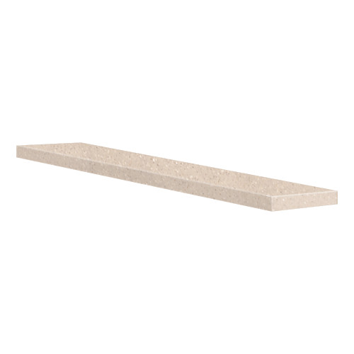 WC696-28 Saramar .5-in x 6-in x 96-in Surface Wall Cap, Cashew