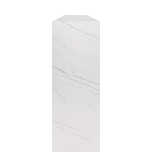 FIM962-181 Lusso .25-in x 1-in x 96-in Flat Inside Corner Molding, Palladio White