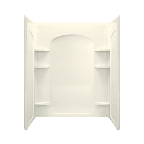 Sterling Ensemble 60in x 34in Vikrell 5Piece Shower Kit with Clear