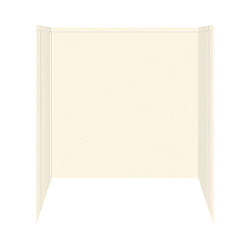 60-in x 32-in x 60-in Tub Wall Surround in Moonlight