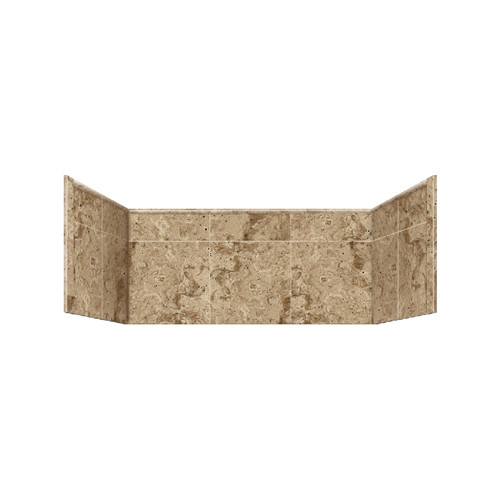 34-in x 48-in Shower Wall Extension Panels in Sand Mountain