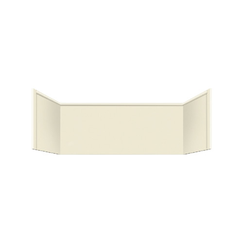 36-in x 60-in Tub Wall Extension Panels in Biscuit